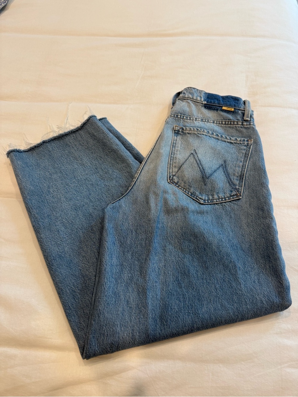 MOTHER Fangirl Button Skimp Jeans